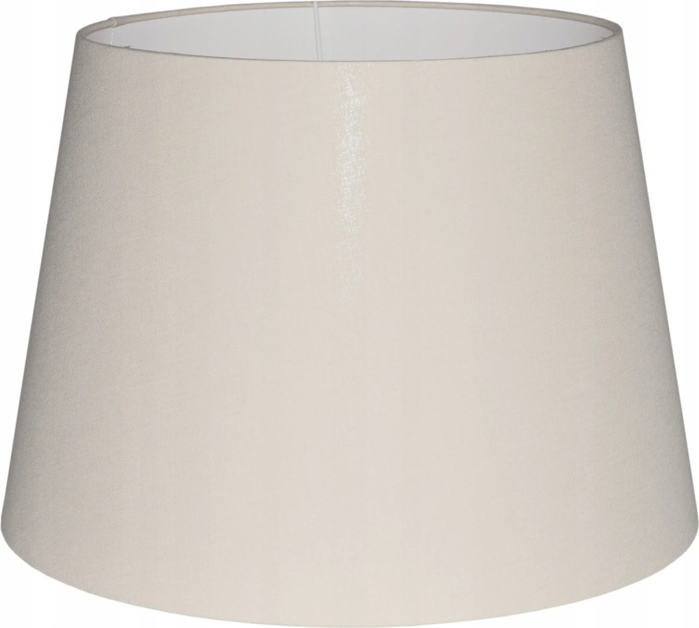 Stílusos Lámpaernyő Feltekerhető Szélek kúp lámpabúra 30/40 cm E27 Bézs Mirano