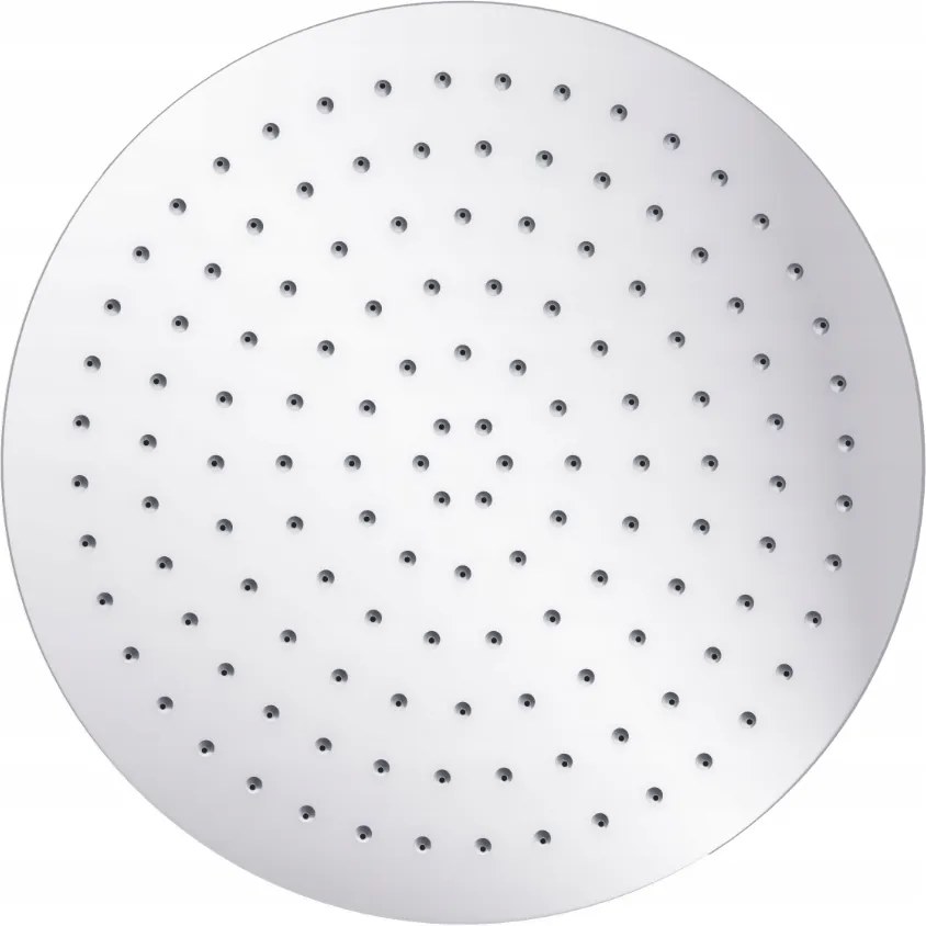 Zuhanyfej 40 cm kerek króm slim esőztető