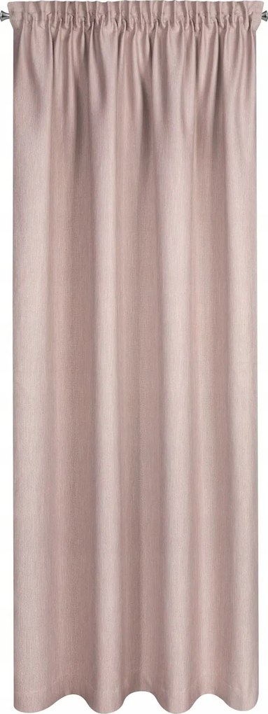 Függöny 140x270 Avinion 4 púderszínű szalagos