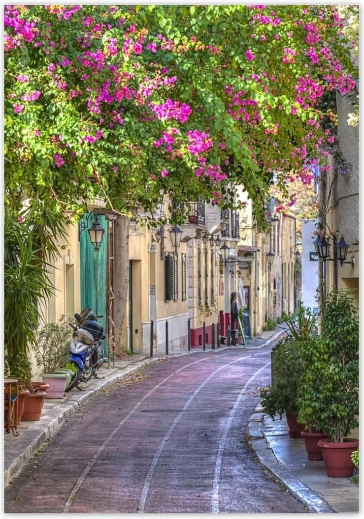 Poszterek 70x100 Görög utca Plaka