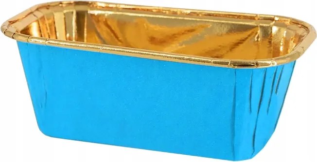 Sütőformák téglalap alakú Kék-arany 10