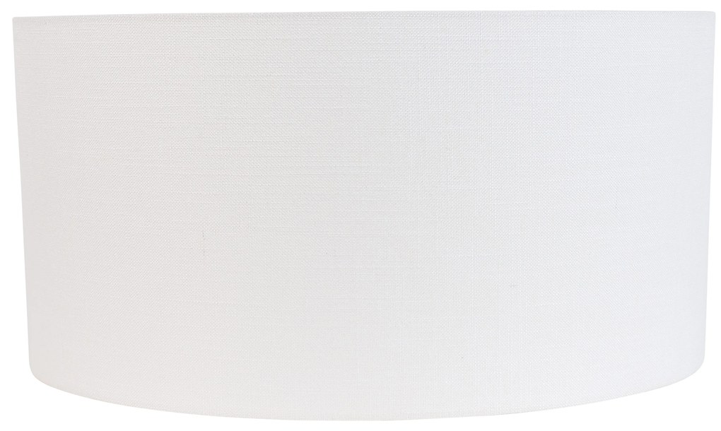 Lenvászon lámpabúra fehér ovális 50/33/25