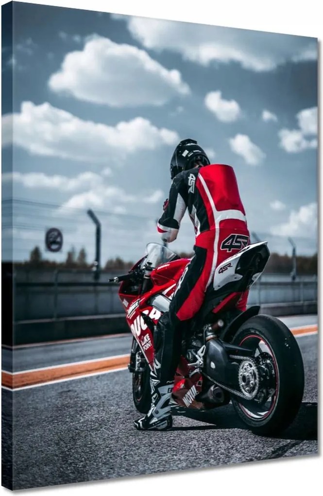 Vászonkép 30x40 Motorkerékpár Motor Sport