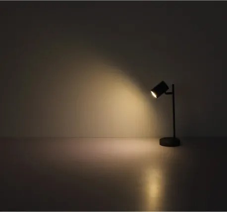 Globo 57918-2B Fali spotlámpa, fém fekete matt, alumínium fekete matt, HxSzxM: 260x60x145mm, 2x GU10 25W 230V izzók nélkül