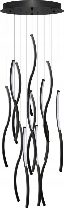 Mennyezeti lámpa lógó ágak levelek formájában nappaliba étkezőbe Flow