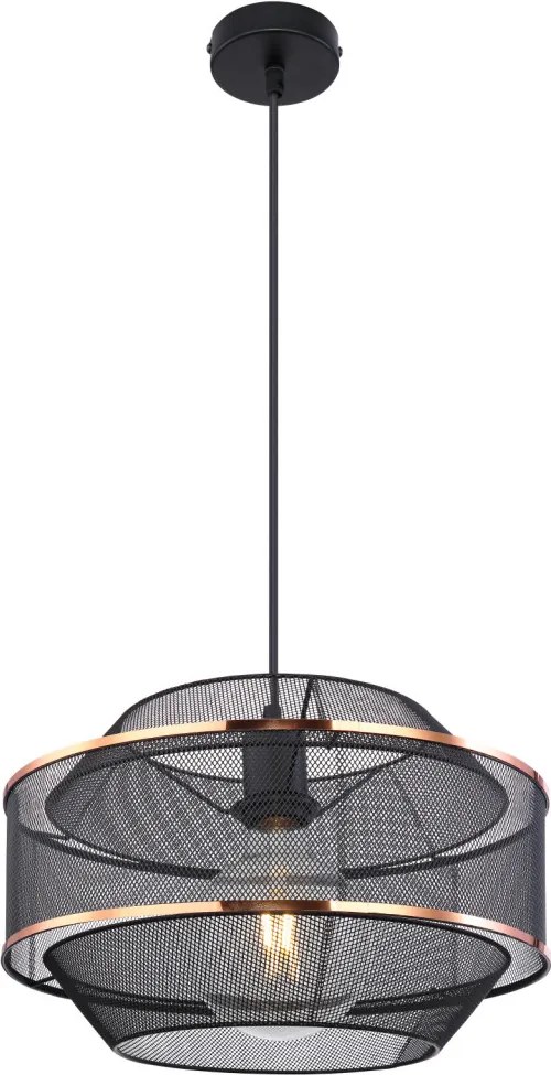 Függeszték Fekete BELLONA GLOBO-54020H1