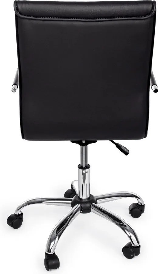 Fekete bőrutánzat irodai szék Perth – Yes Everyday