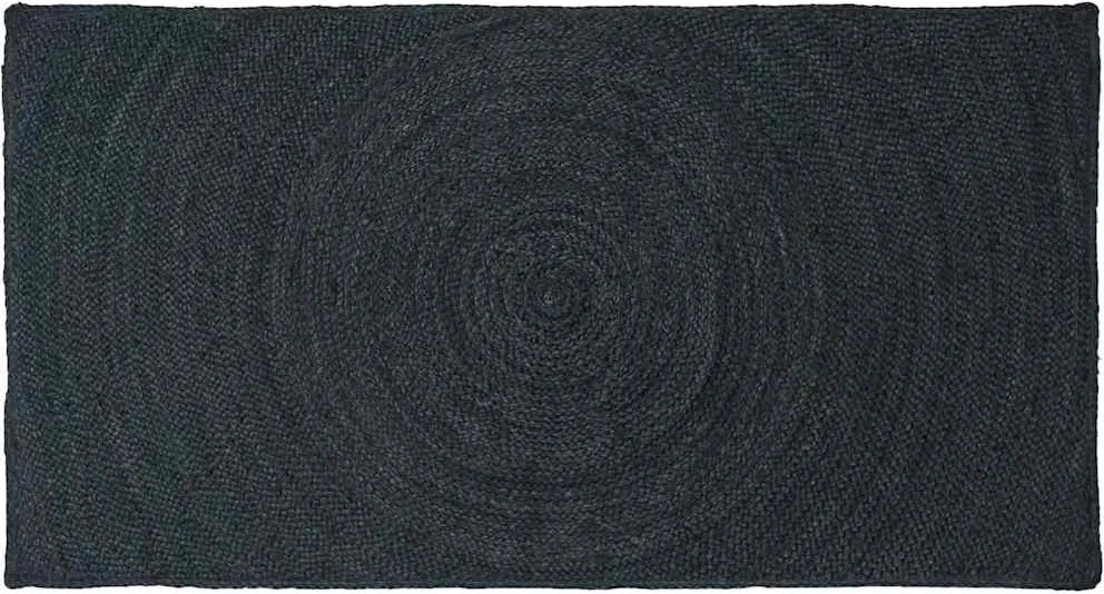 vidaXL Területszőnyegek Négyszögletes Sötétszürke 100 x 200 cm Juta
