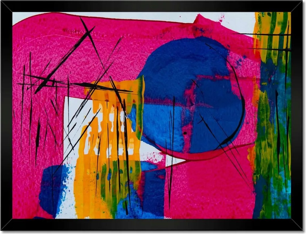 Poszterek keretben 40x30 Absztrakt René