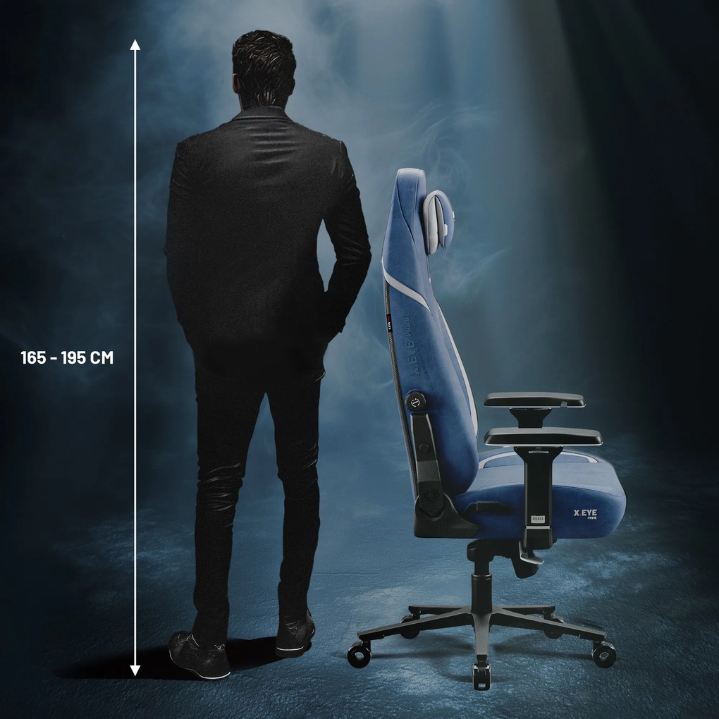 Kék Szövet Gamer Szék Diablo X.Eye Prime Meta Ocean