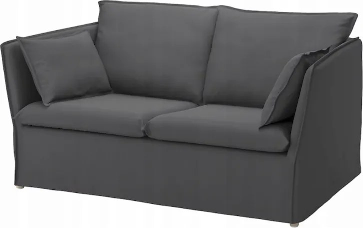 Ikea Backsalen 2 személyes kanapé huzat, Hallarp szürke