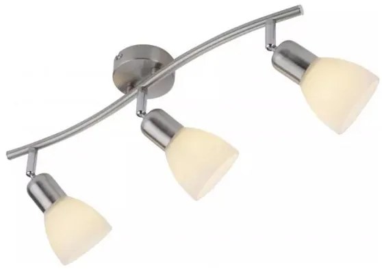 JUST LIGHT. 11953-55 - KARO spotlámpa 3xE14/40W/230V matt króm