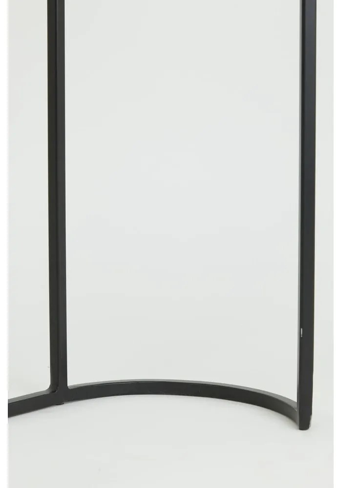 Fém tárolóasztal szett 2 db-os 26x53 cm Bocov – Light &amp; Living