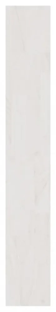 fehér tömör fenyőfa könyvszekrény/térelválasztó 100x30x200 cm
