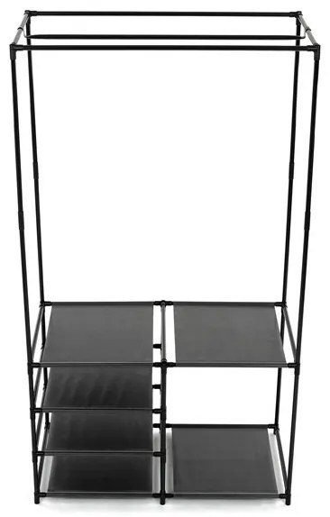 Fekete Fém Ruhafogas. BK – GD-172