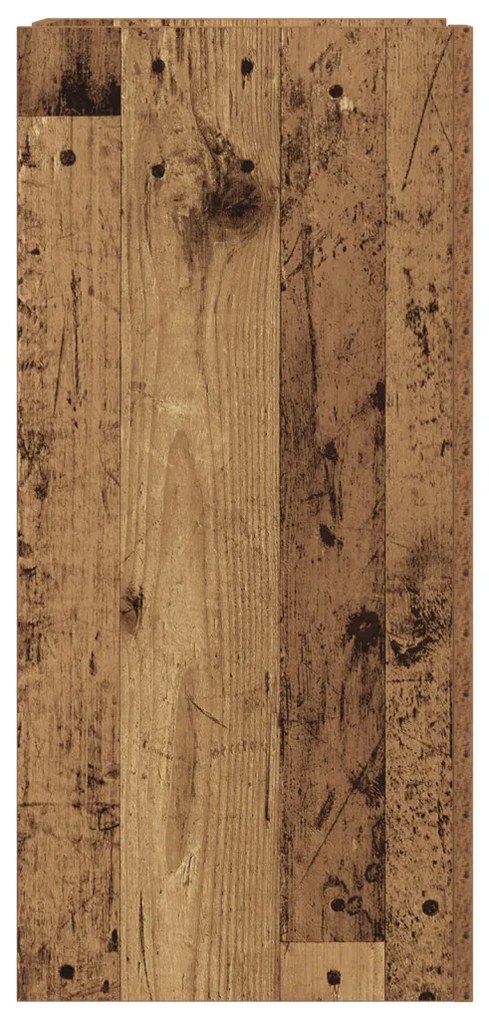 Oldalbufé Régi Fa 45x35x75 cm Műanyagfa