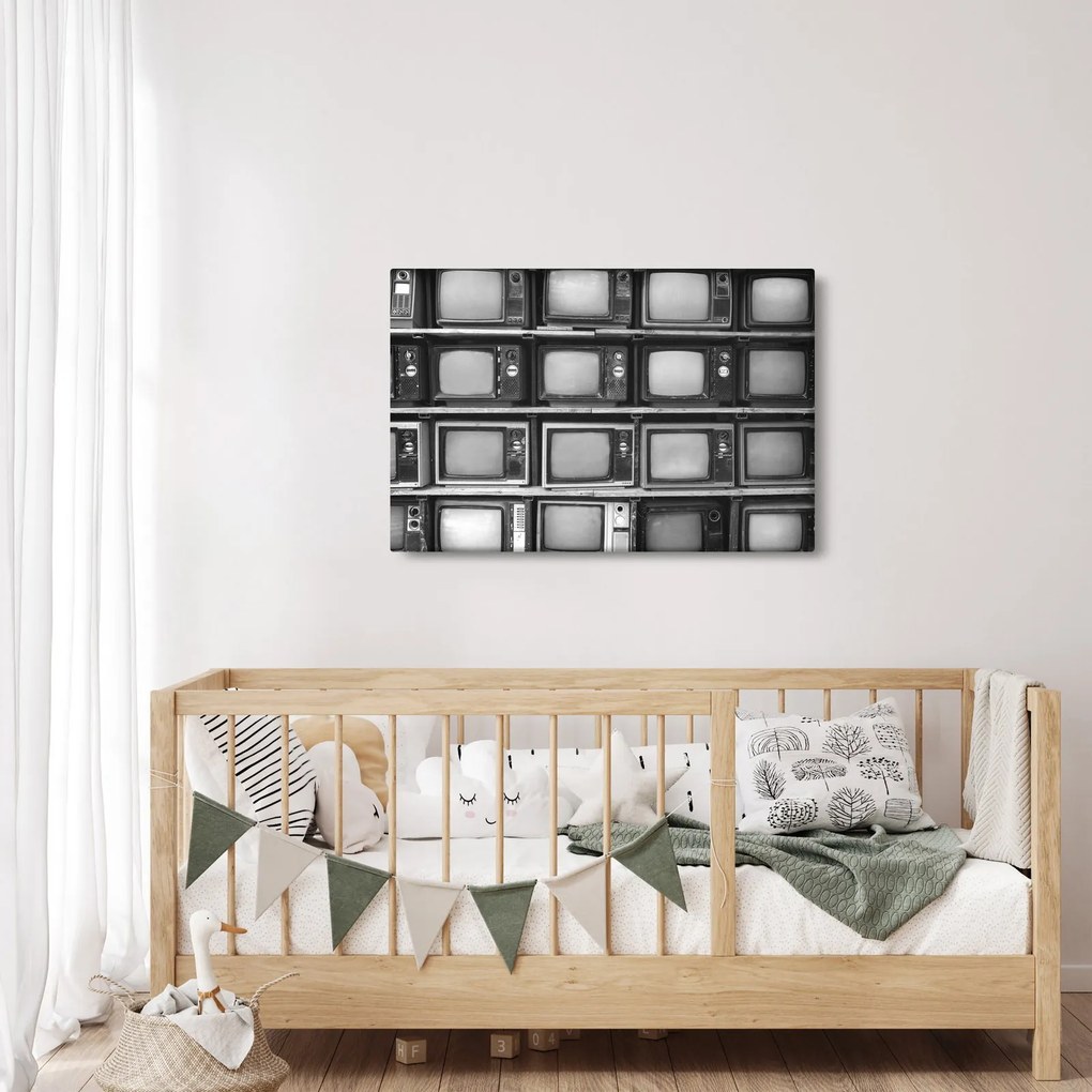 Kép - Retro TV (90x60 cm)