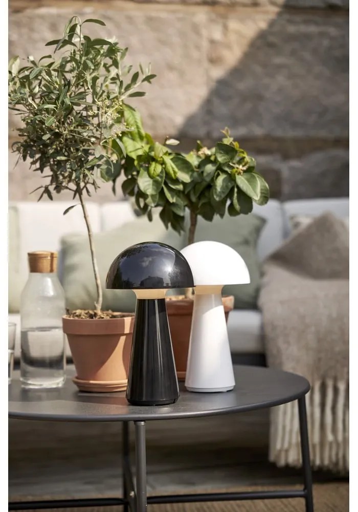 Fehér LED szabályozható asztali lámpa (magasság 28 cm) Mushroom – Star Trading