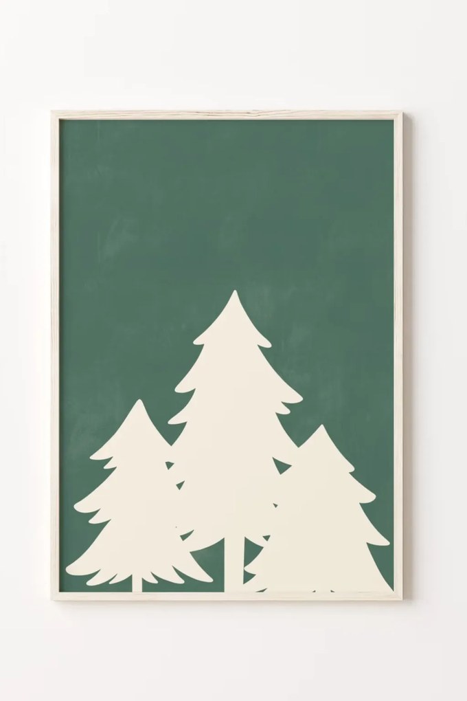 Tömörfa falikép, 33×48 cm – Nwyearmdl12