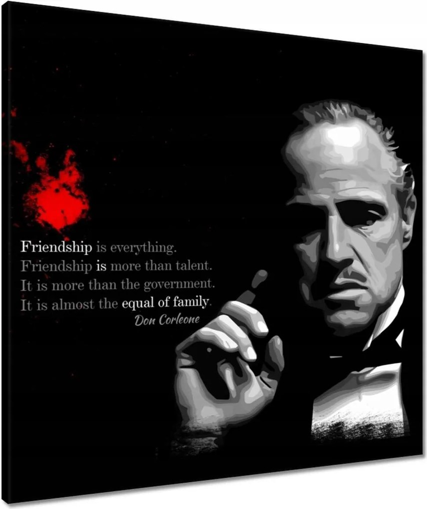 Vászonkép 60x60 A keresztapa című filmből