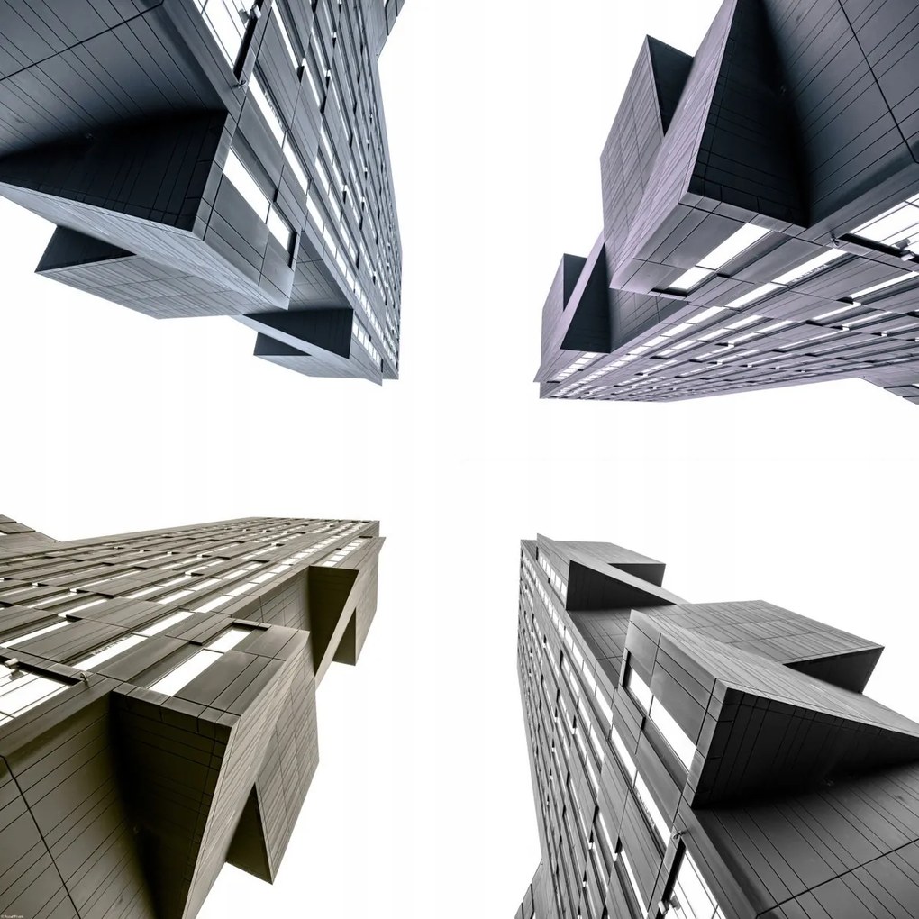 Poszter 70x70cm Régi adótorony, Assaf Frank