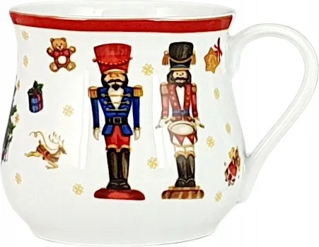 Bögre, Bögre 480ml Csendes Éjszaka Karácsonyi porcelán |Bogucice