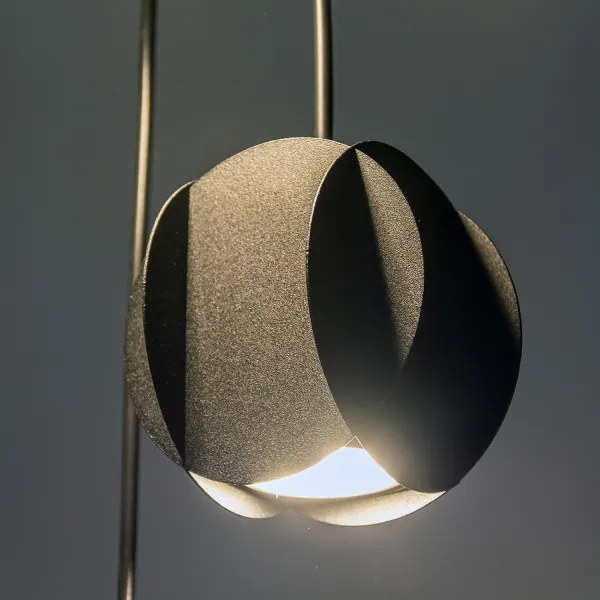 Kábeles függőlámpa GAMBIT 4xGU10/10W/230V fekete