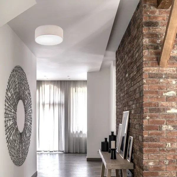 MONTE mennyezeti lámpa 1xE27/60W/230V, átmérő 35 cm, bézs