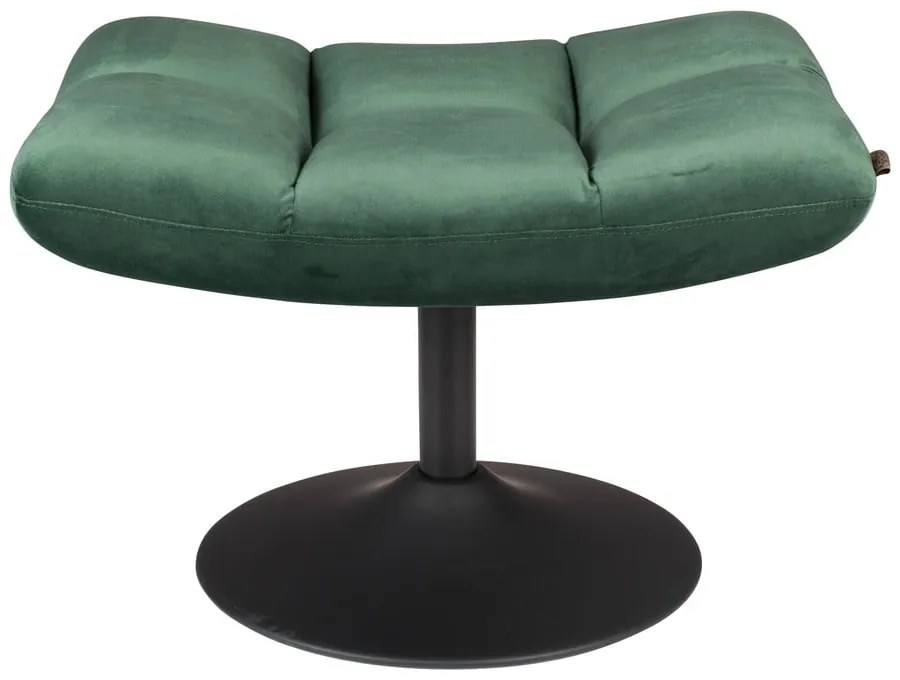 Bar zöld bársony lábtartó - Dutchbone