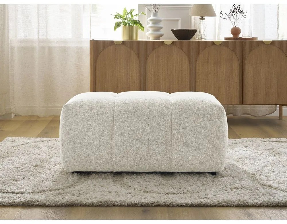 Fehér zsenília lábtartó Roxelane – Bobochic Paris