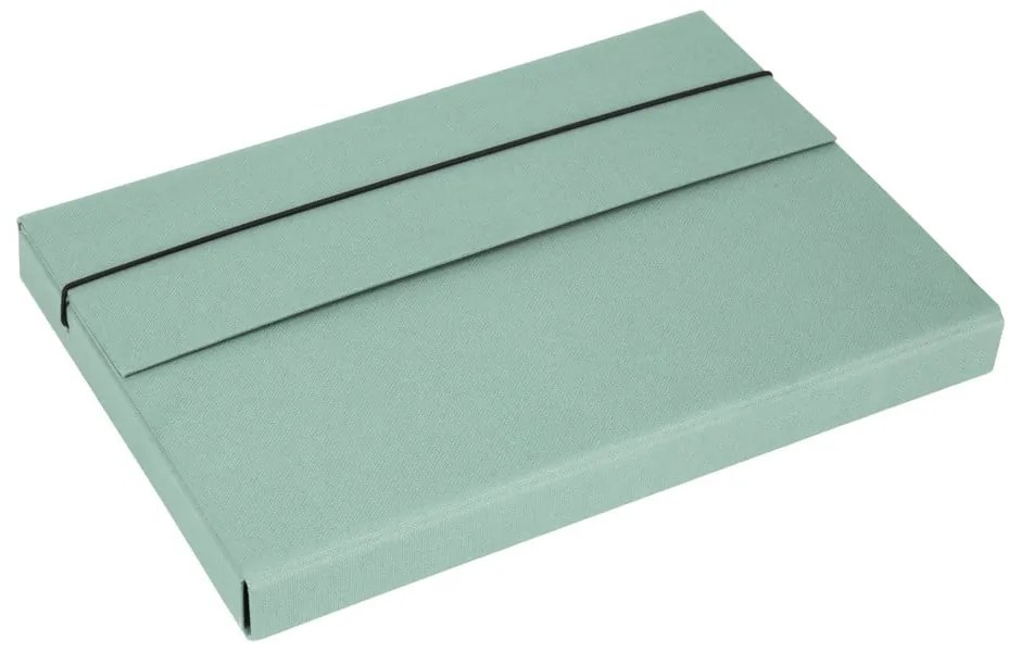 Zöld karton rendszerező Olof Canvas Paper Laminate – Bigso
