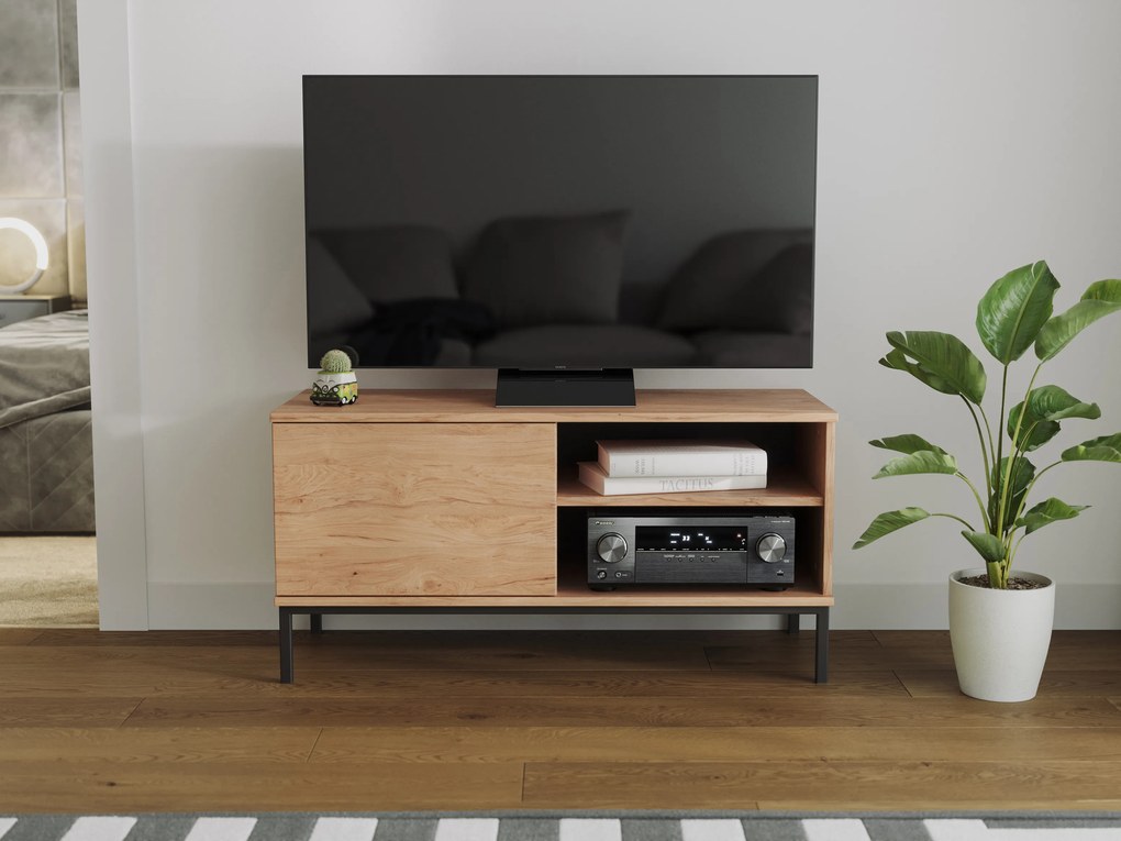 TV asztal Quebec 1D (hikori-fa). 1051873