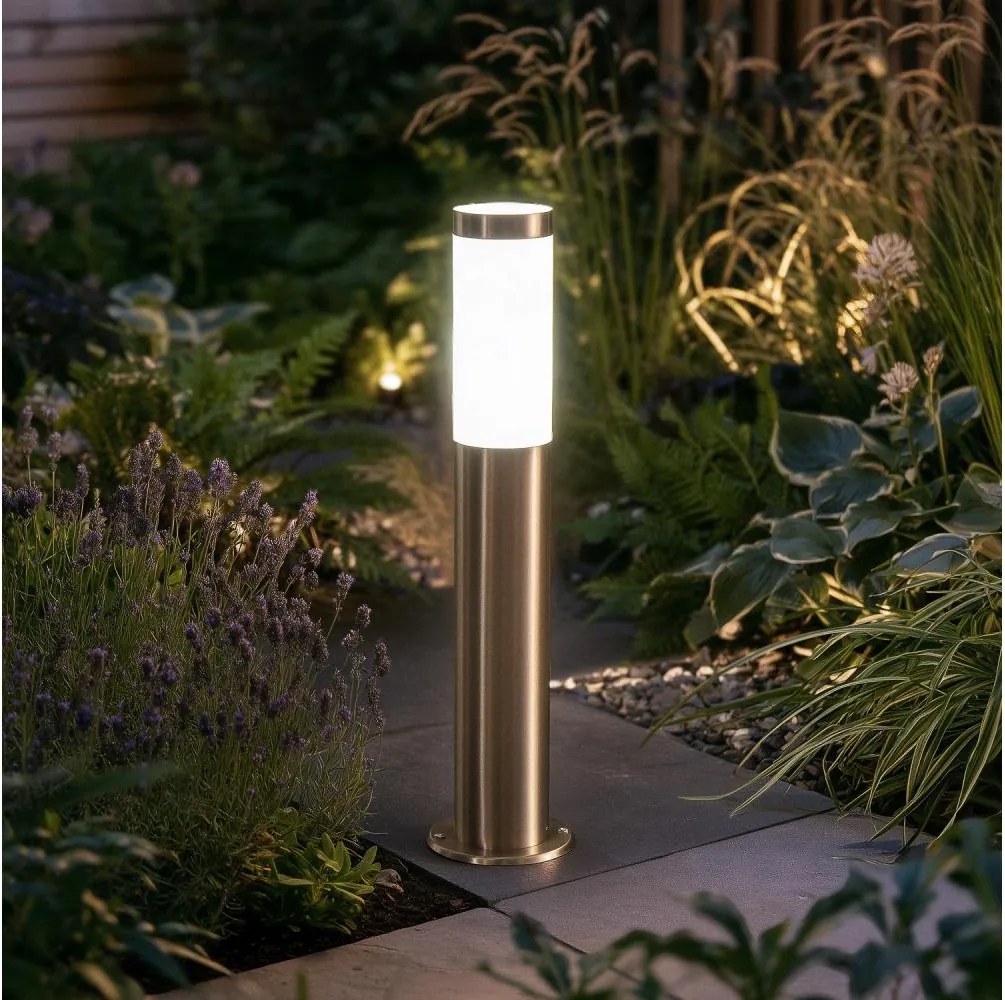 BRILAGI - ELIA LED kültéri lámpa 1xE27/7W/230V 4000K IP44 50 cm króm