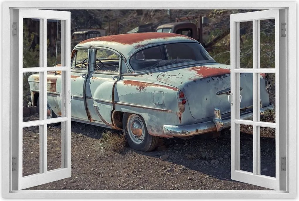 Poszterek 60x40 Rost Style Old Car
