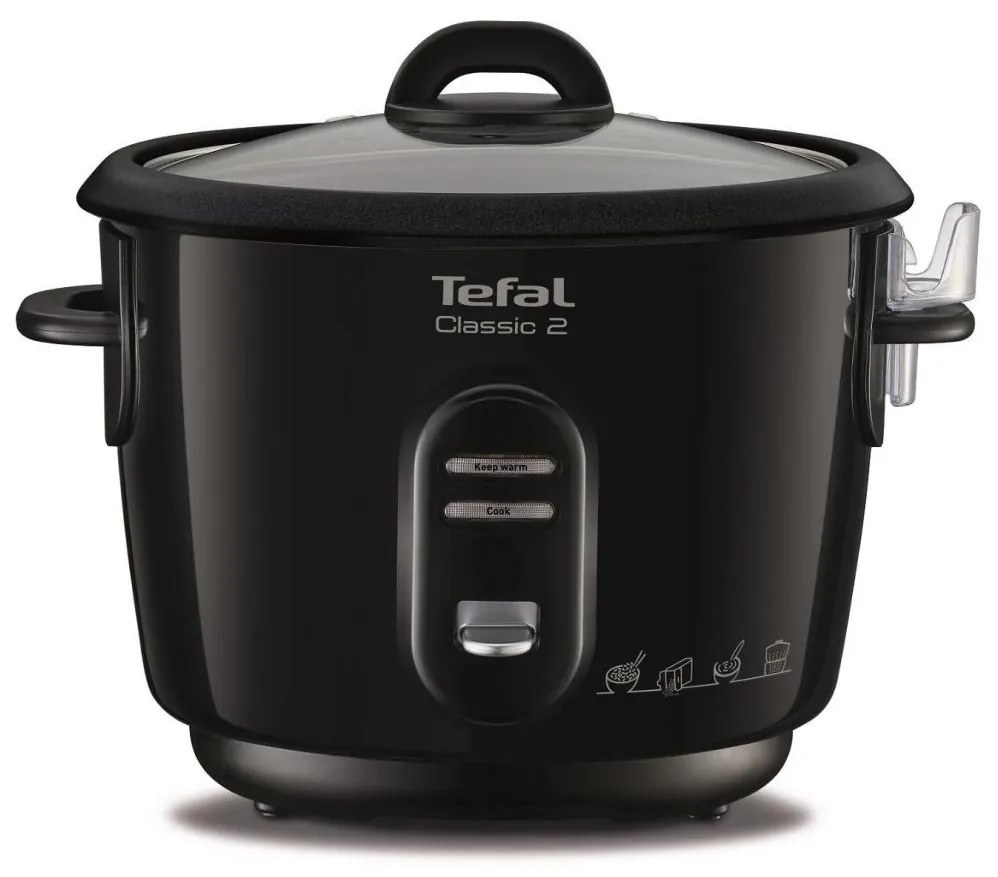 Tefal - Rizsfőző CLASSIC 500W/230V 3 l fekete