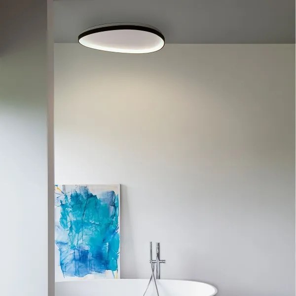 Ideal Lux - LED Mennyezeti lámpa GEMINI LED/42W/230V átm. 81 cm CRI 90 fekete