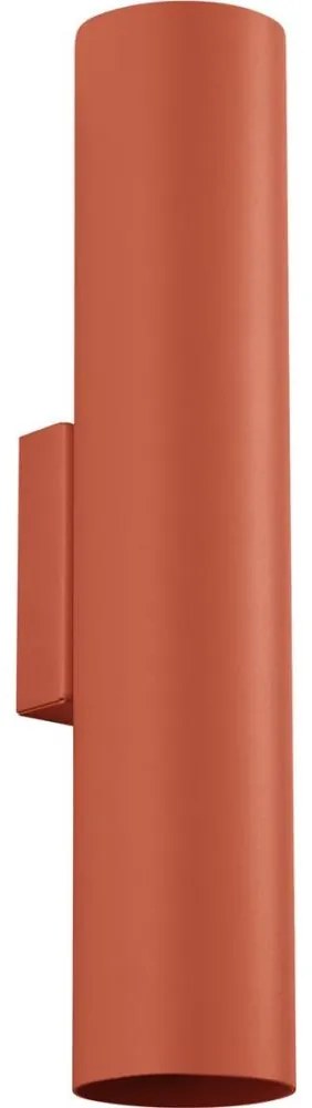 Sollux SL.1493 - Fali lámpa LAGOS 2xGU10/10W/230V piros