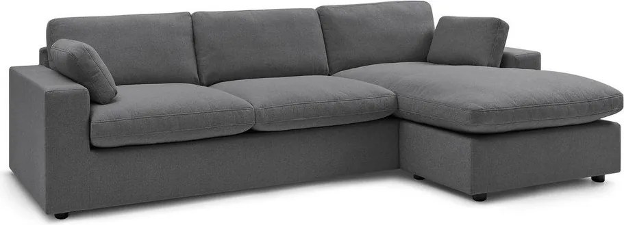 Sötétszürke sarokkanapé Belair – Bobochic Paris