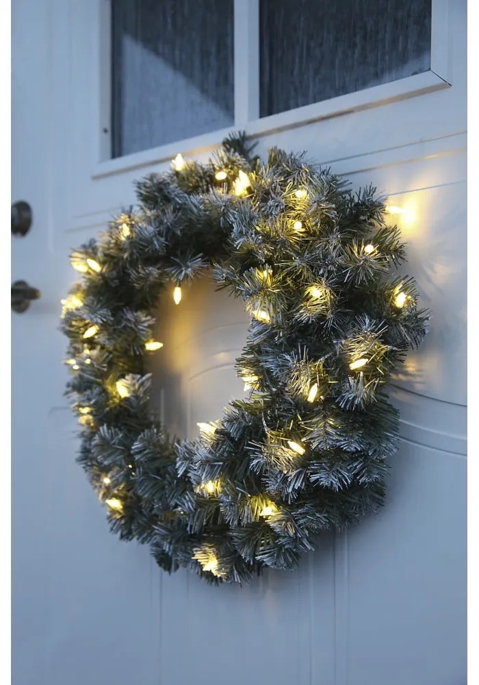 Wreath világító LED koszorú, ⌀ 50 cm - Star Trading