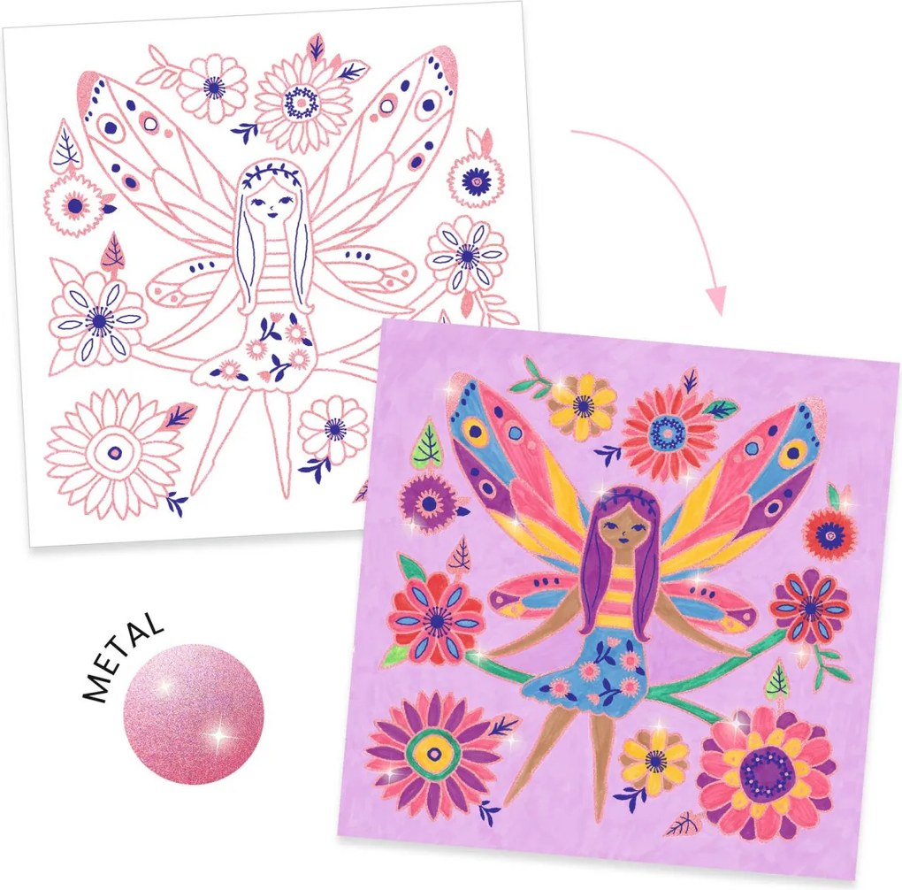 Csillámló színezők - Apró szárnyak - Little Wings