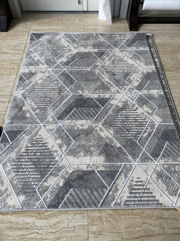 Design szőnyeg geometrikus mintával Szélesség: 80 cm | Hossz: 150 cm