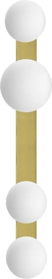 KASPA 50907405 GIGI Modern Mennyezeti Lámpa Fehér, Fekete, Sárgaréz E14 IP20