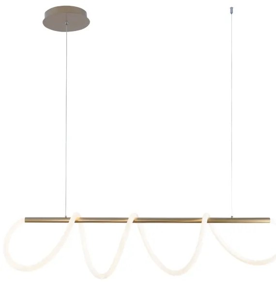 Zuma Line 20006PM-GD - LED Csillár zsinóron BALBO LED/45W/230V 3000/4000/6000K