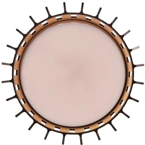 Nordlux - Kültéri mennyezeti lámpa ALUDRA 1xE27/15W/230V barna