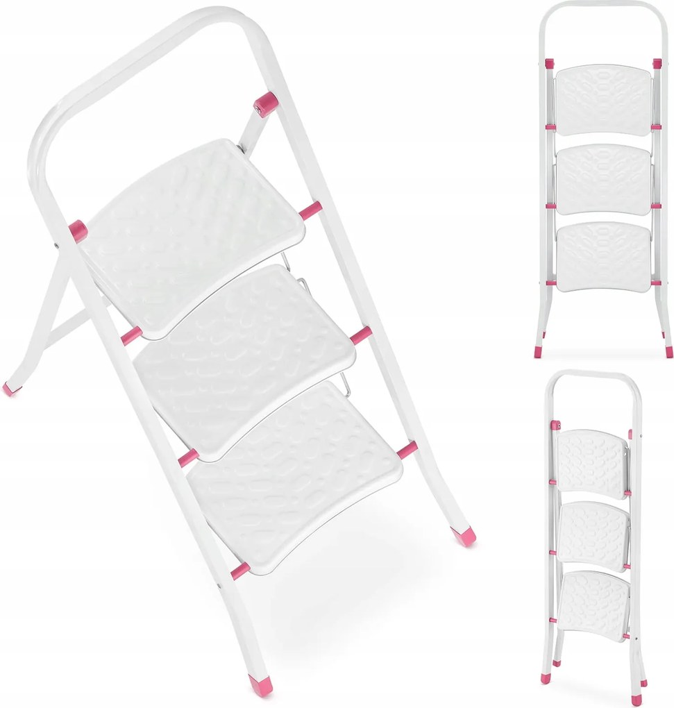 Háztartási összecsukható létra 3 lépcsőfokos Higher