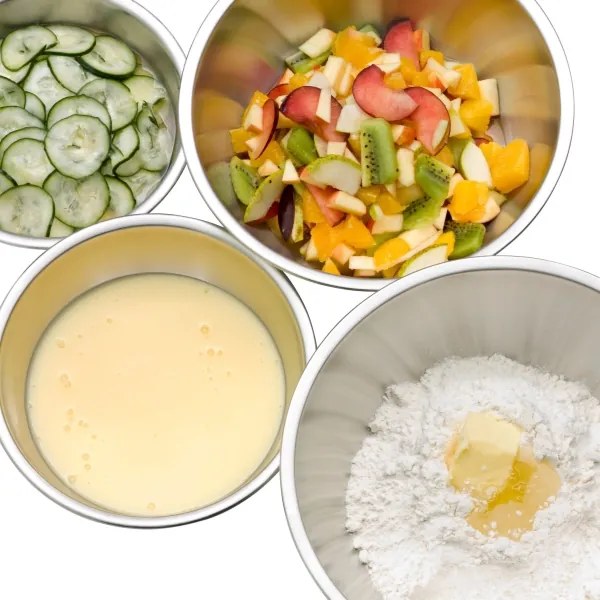 WMF GOURMET 4 részes rozsdamentes konyhai tál szett