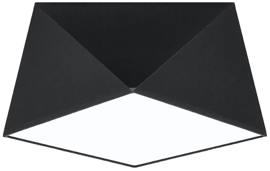 SOLLUX SL-0687 HEXA Modern Mennyezeti Lámpa Fekete E27 IP20