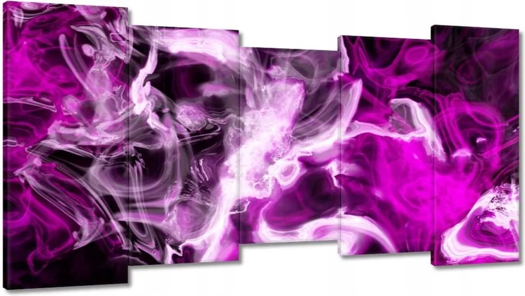 Vászonkép 150x80 Lila lángok