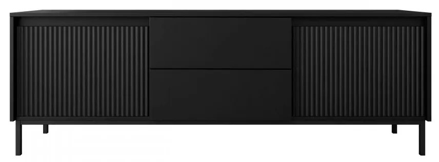 TV szekrény Somkera 2K2SZ (fekete) . 1106261