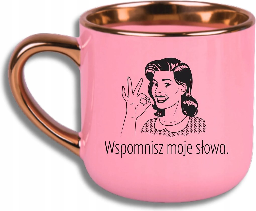 Bögre Rózsaszín Elegáns Nagy, Felidézed A Szavaimat.